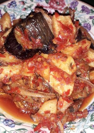 Foto resep 🌶Sambal lado/tanak khas melayu🥔🍆
