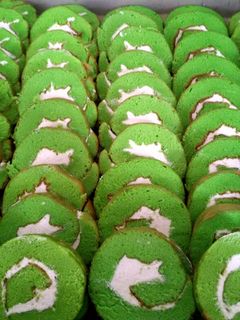 Foto resep Roll cake pandan