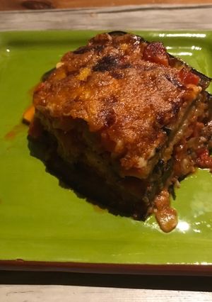 Une photo de Aubergines parmesanes