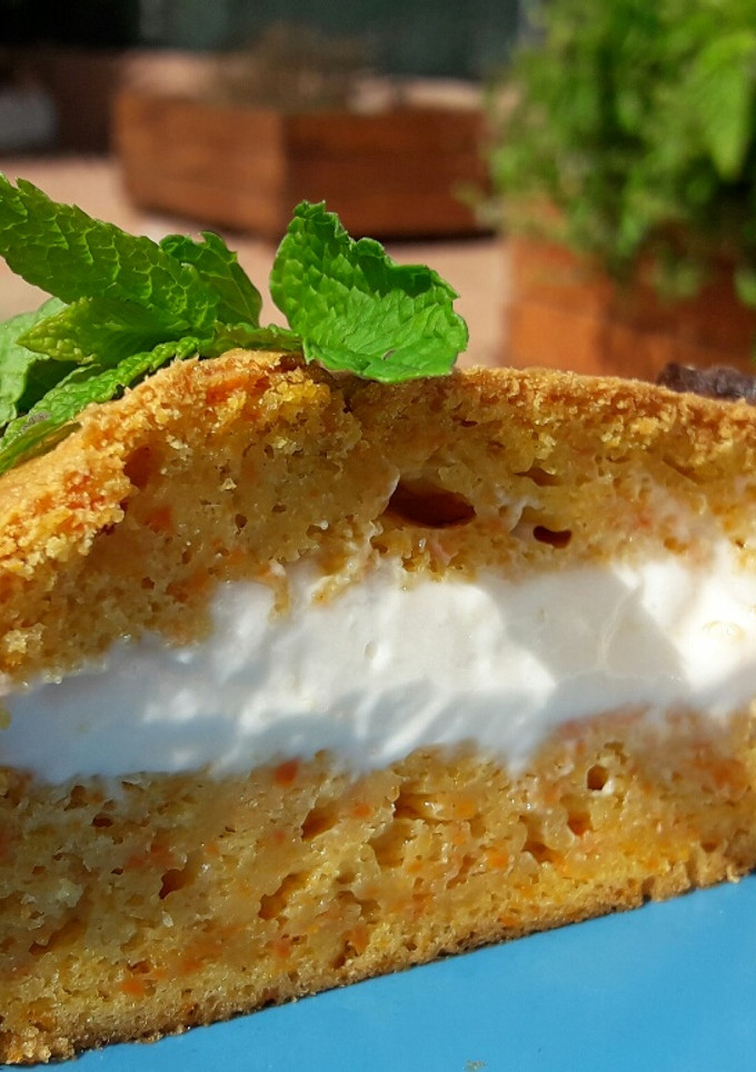 Una foto de Carrot cake