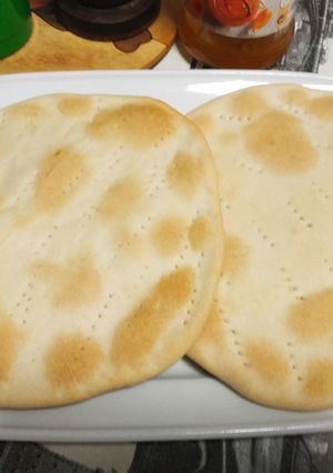Una foto de Tortas asadas con aceite de oliva
