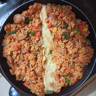 Resep Kimchi Bokkeumbap Nasi Goreng Kimchi Oleh Agiseptami Cookpad