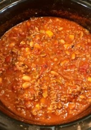 A picture of Mike's Habanero Chili.