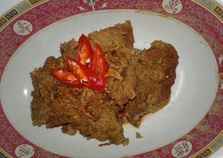 Resep: Sapi bumbu lapis Sederhana Dan Enak