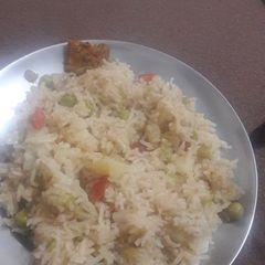 Veg biryani A picture of Veg biryani.