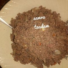 A picture of Minced meat.