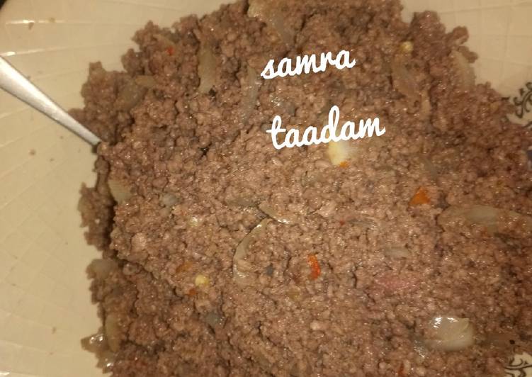 Easiest Way to Make Speedy Minced meat Cooking Basics for Newbies