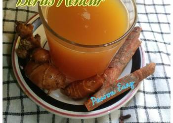 Resep Unik Jamu Beras Kencur Yummy Mantul