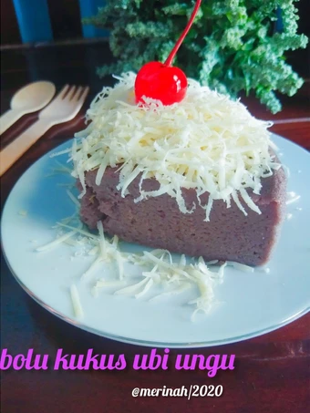 Cara Mudah Menyiapkan Resep Bolu kukus ubi ungu yang Uenak Anti Ribet, Lezat