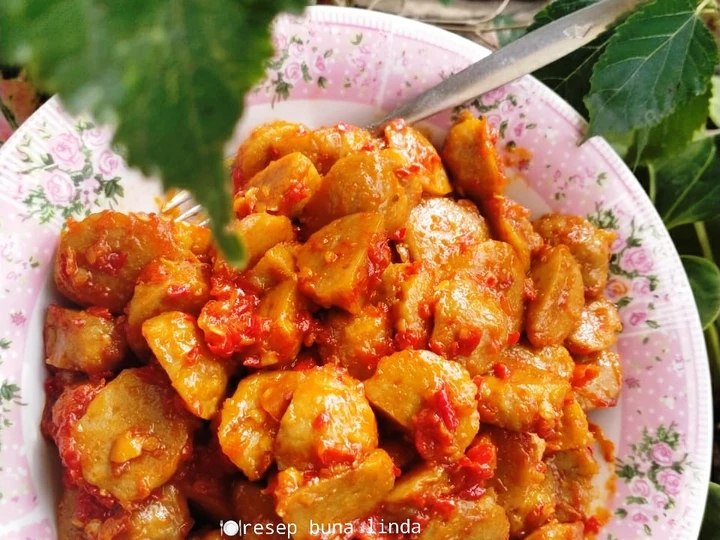 Langkah Gampang Membikin Resep Pentol Sapi Mercon Pedas yang Enak Banget Anti Ribet, Sempurna