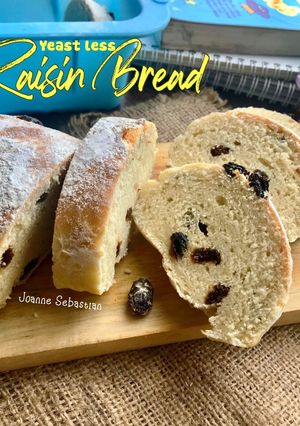 Foto resep Raisin Bread (Tanpa Ragi)