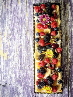 Una foto de Tarta de Frutas de Verano