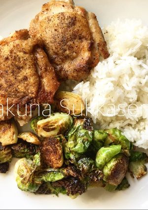 รูปของ ไก่กับกะหล่ำดาวทอด