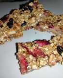 Barritas con pasas y frirullas
