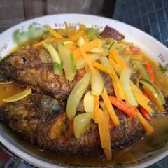 A picture of Ikan Mujair Acar Kuning Praktis.