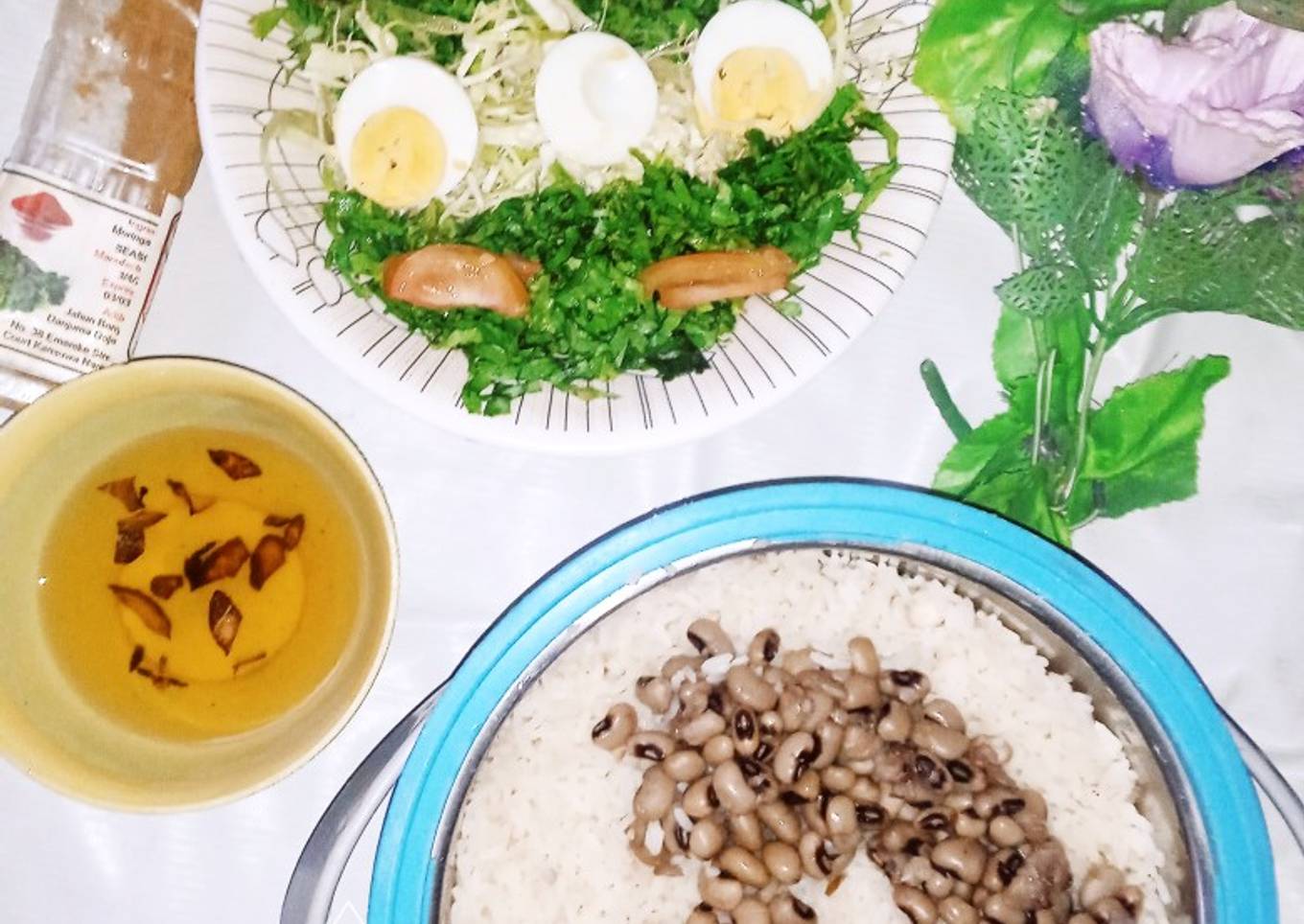 My healthy rice & beans