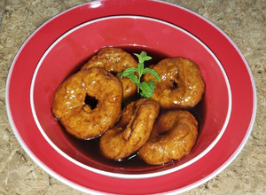 Una foto de Picarones
