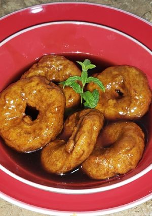 Una foto de Picarones