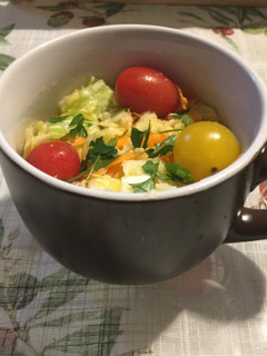 Una foto de Ensalada de col Versión Española