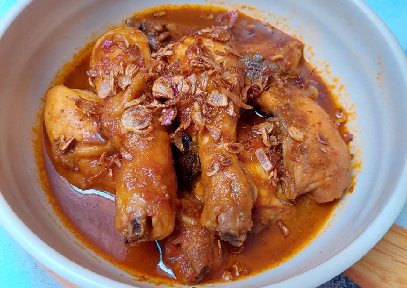 Semur Ayam Pedas Manis