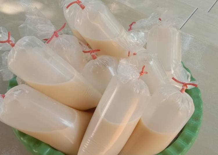 Cara Gampang mengolah Susu kacang kedelai yang Bikin Ngiler