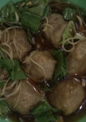 Foto resep Bakso ayam kenyel