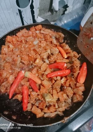 Foto resep Sambal goreng kentang ati