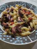 Fusilli napoletani con polpo e peperoni