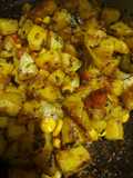 Potato corn veg