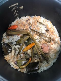 Foto resep Nasi liwet rice cooker