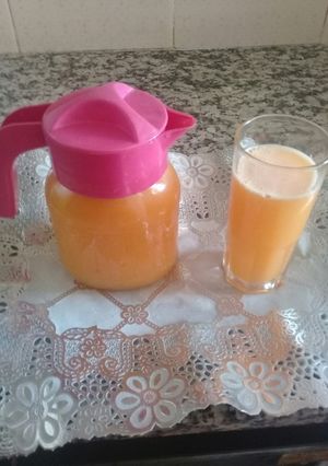 صورة لوصفة عصير مندارين