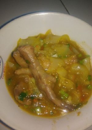 Foto resep Seblak Ceker pedass