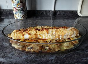 Foto principal de Lomo de bacalao al horno con pimentón de la vera
