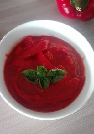 Zdjęcie przepisu Papryka w pomidorach.