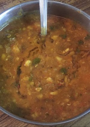 A picture of Oil free mix daal.