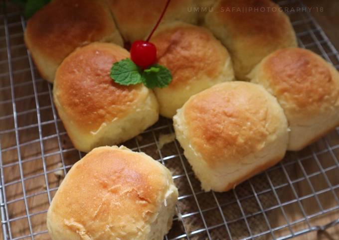 Resep Roti Manis Empuk Tanpa Ulen/ Setengah Kalis Oleh Wuwut Ummu Safa ...