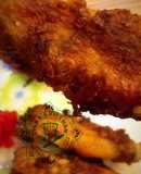 Vietnamese Lemongrass Chicken Mid-joints ( Cánh gà chiên sả)