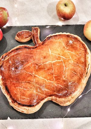 Une photo de Galette aux pommes