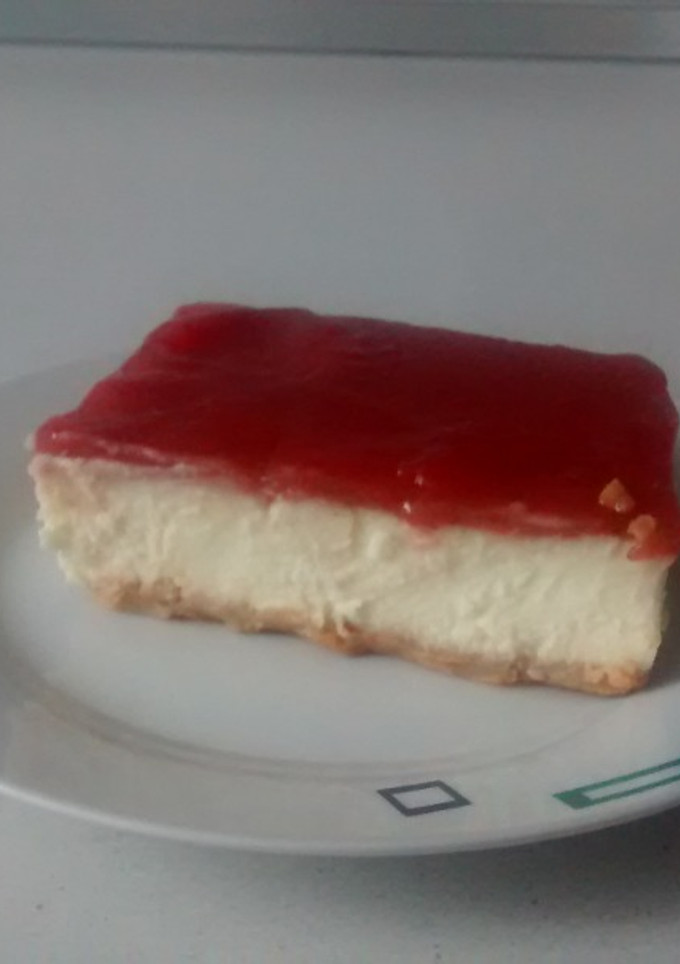Una foto de Tarta de queso sin horno