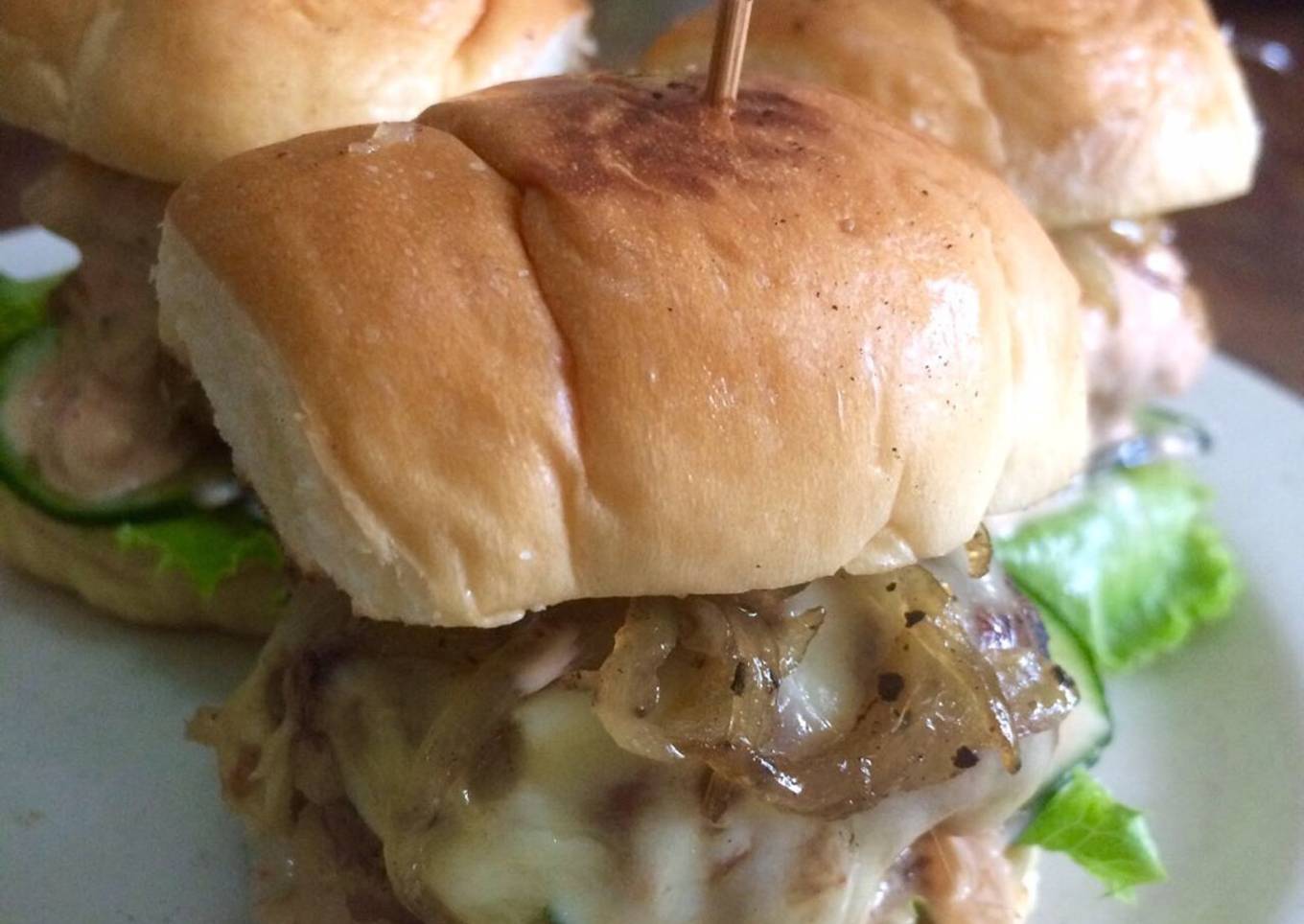 Pork Sliders (mini burger)