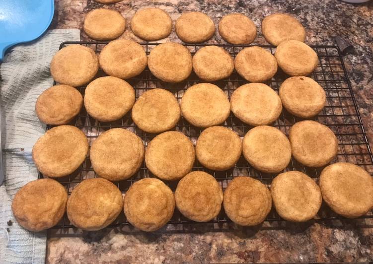 Soft and Chewy Snickerdoodles