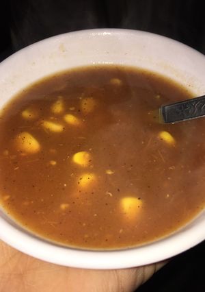 A picture of Tomato soup.