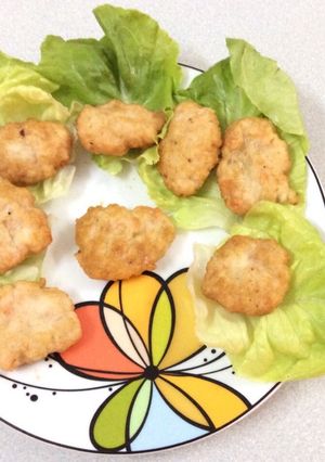 Hình của món Tôm quết dẻo chiên giòn.