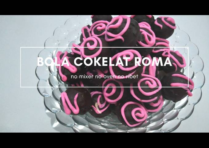 Cookies teerr simpel,anti ribet,Bola coklat Roma