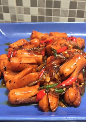 Foto resep Sosis lada hitam/blackpepper chicken sausage