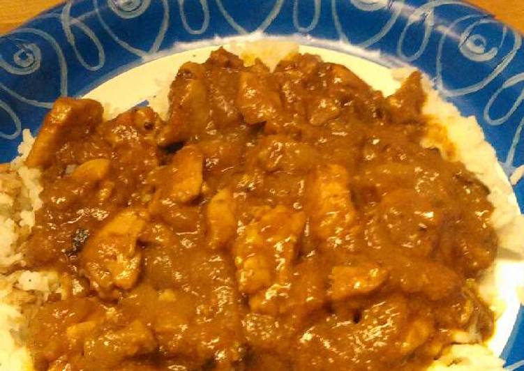 Simple Way to Make Ultimate Brad&#39;s chicken vindaloo