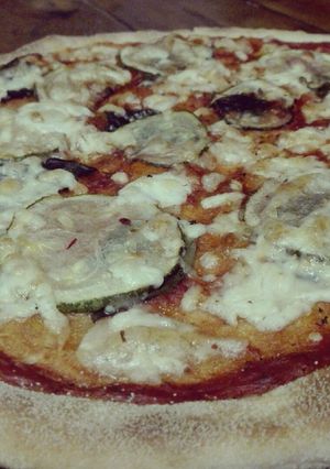 Una foto de Pizza zucchini