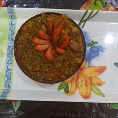 A picture of Baigan ka Bhartha.