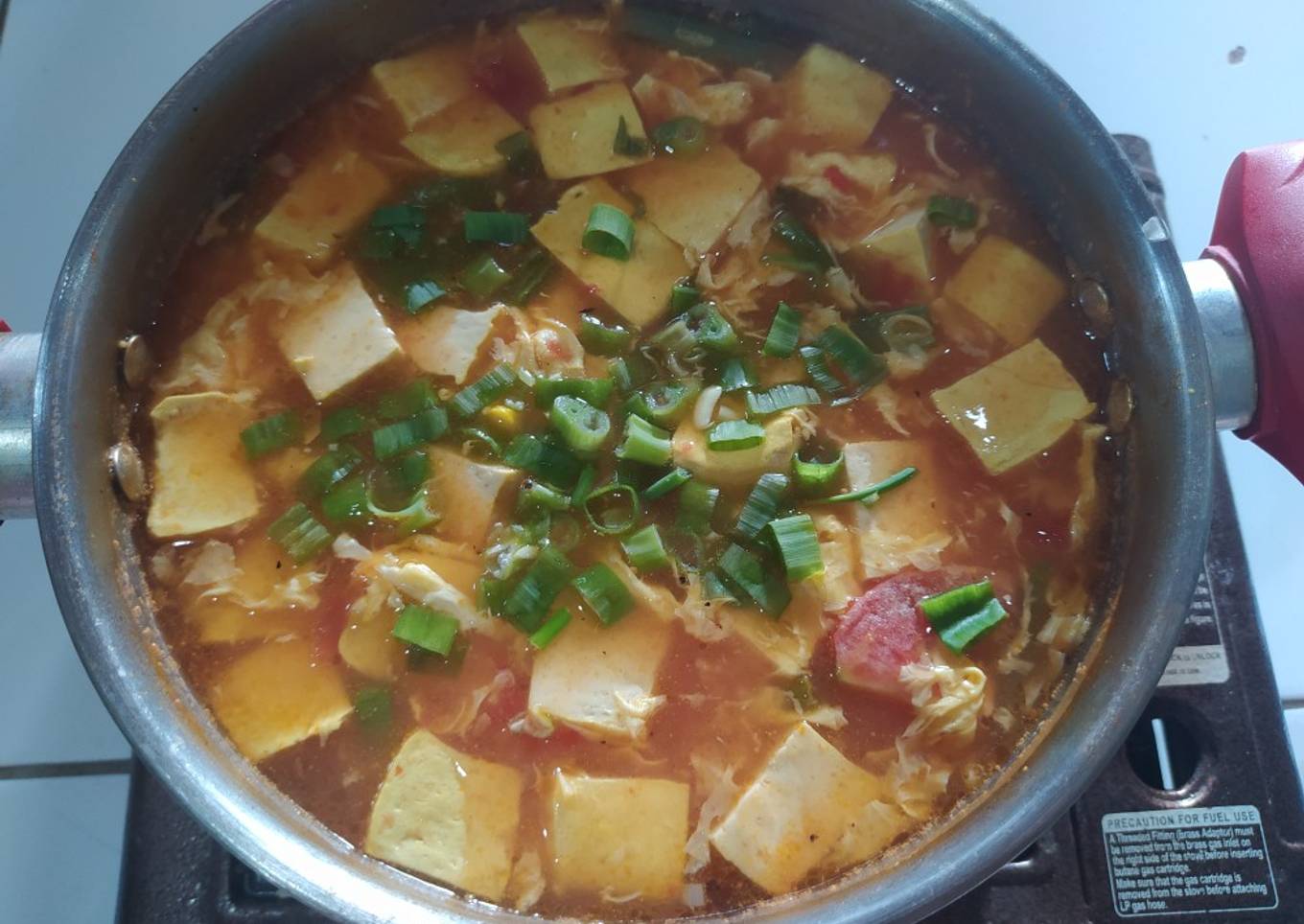Tomato Tofu Soup