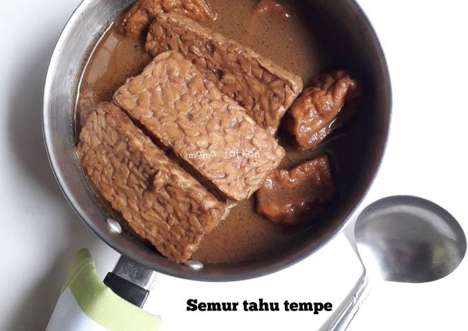 Semur tahu tempe